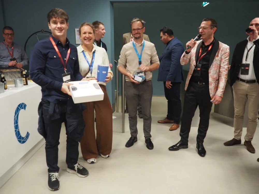 Winning contestants at PTC/USER Benelux 2025